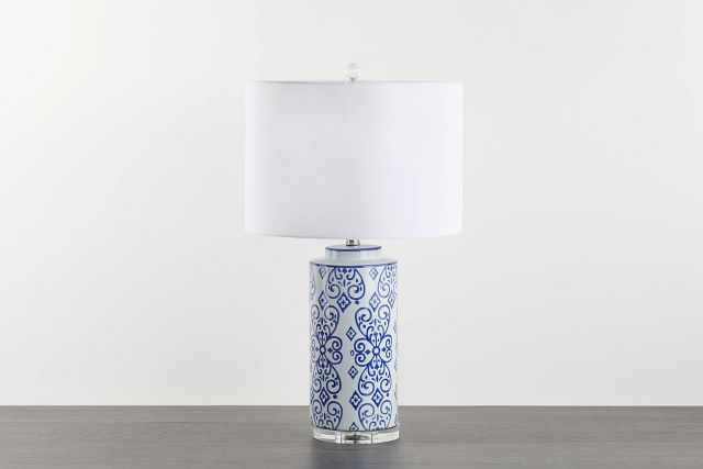 Carisa Blue Table Lamp