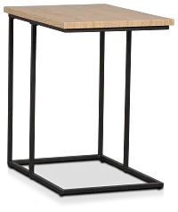 Lynden Light Tone Rectangular End Table