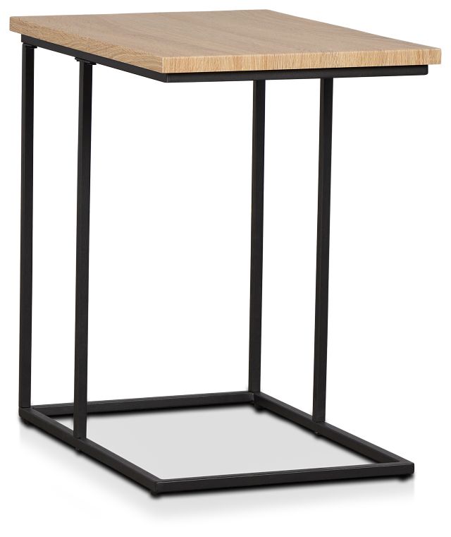 Lynden Light Tone Rectangular End Table
