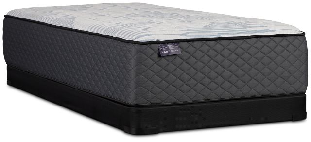 Kevin Charles By Sealy Signature Extra Firm Low-profile Mattress Set