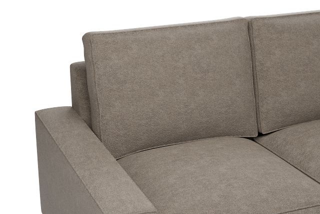 Edgewater Elite Brown Small Two-arm Sectional