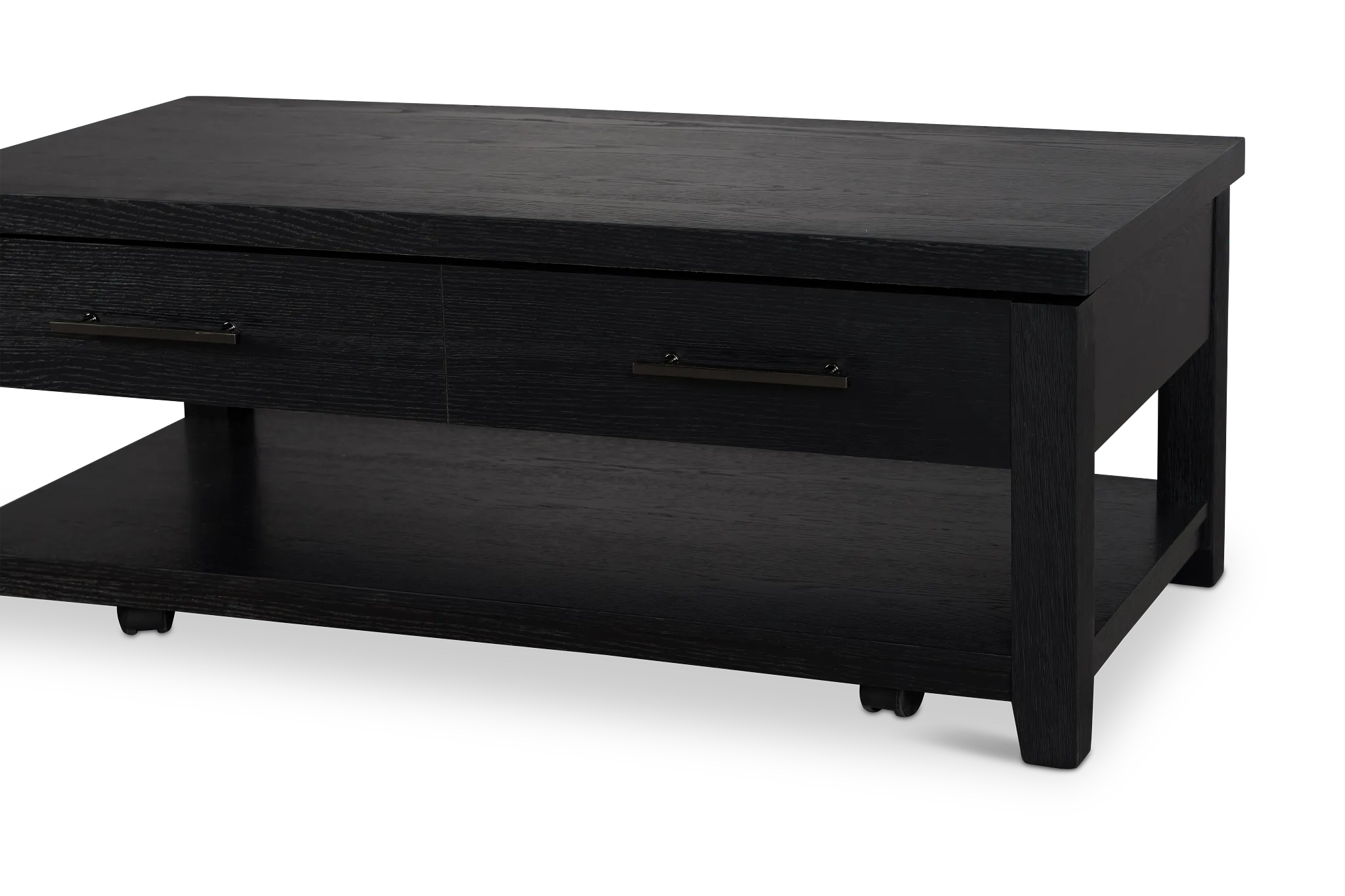 Alden Black Rect Lift Coffee Table