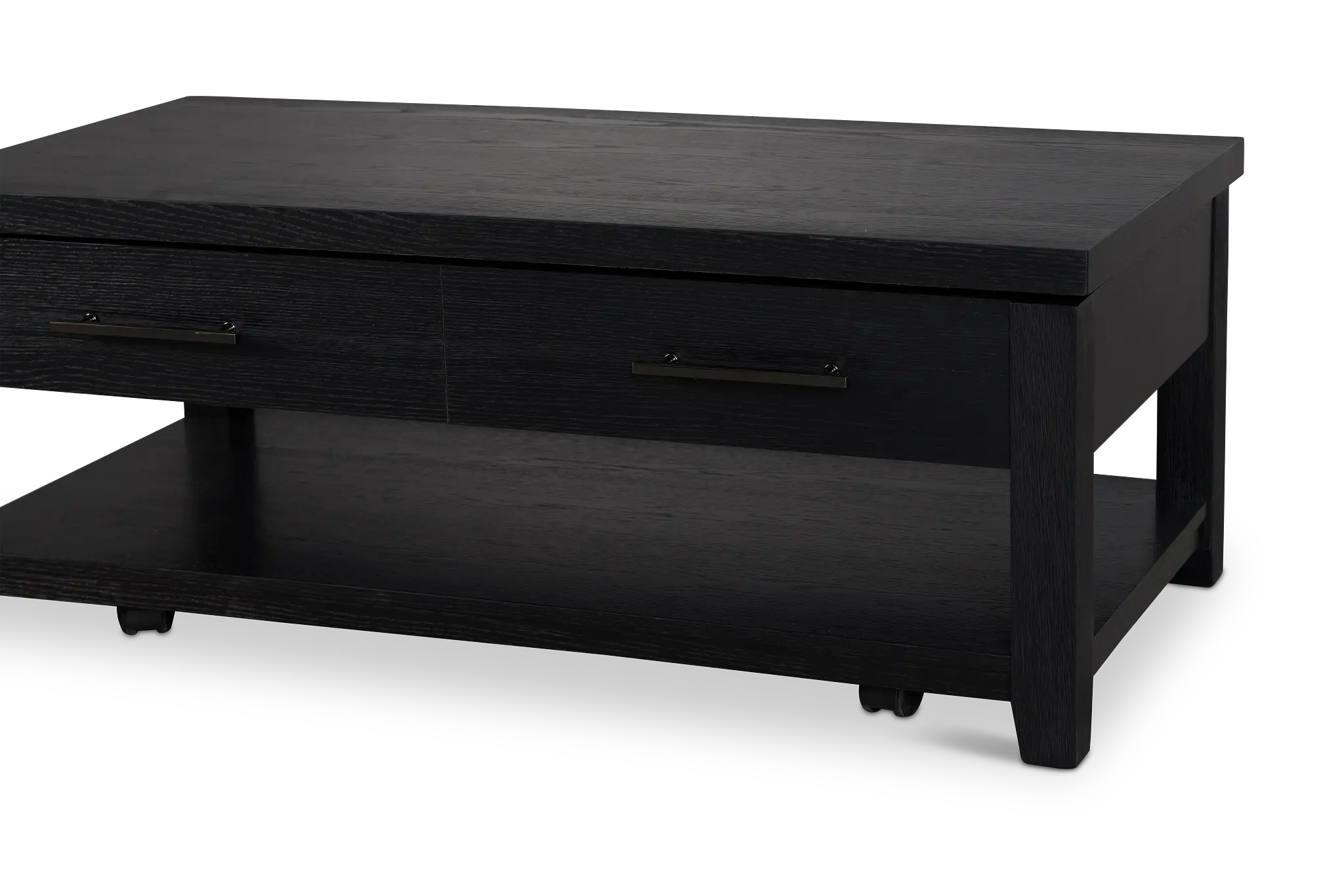 Alden Black Rect Lift Coffee Table Alden Black Rect Lift Coffee Table