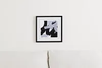 Swoosh Black Framed Wall Art
