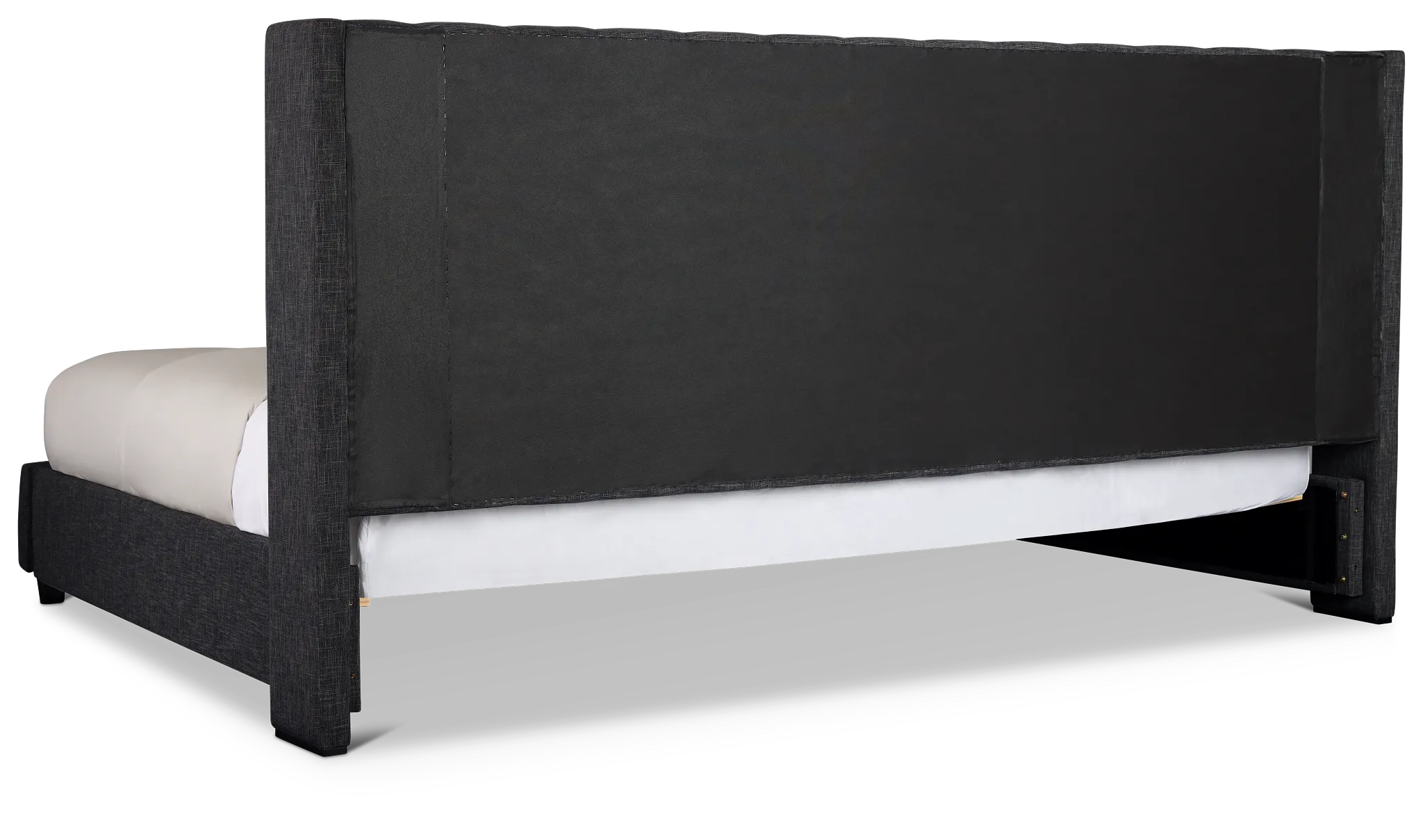 Chatham Dark Gray Uph Panel Storage Bed