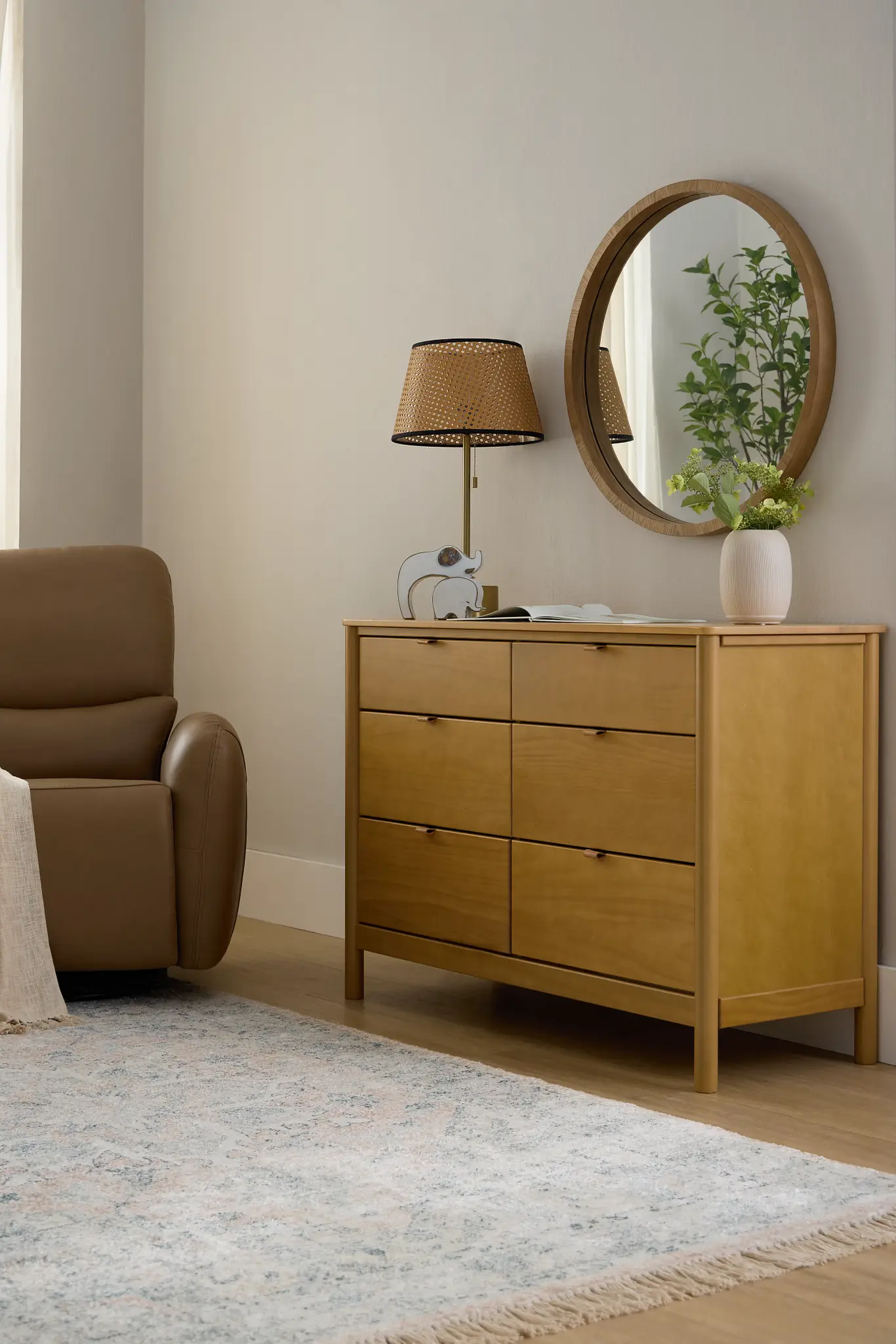 Riley Light Beige Youth Dresser Riley Light Beige Youth Dresser