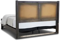 Salt Lake Dark Tone Panel Bed
