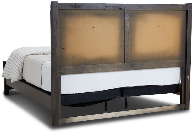 Salt Lake Dark Tone Panel Bed