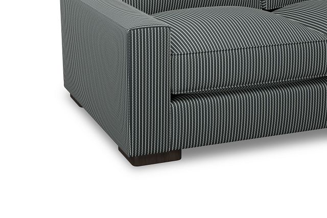 Edgewater Lucy Navy Medium Right Chaise Sectional