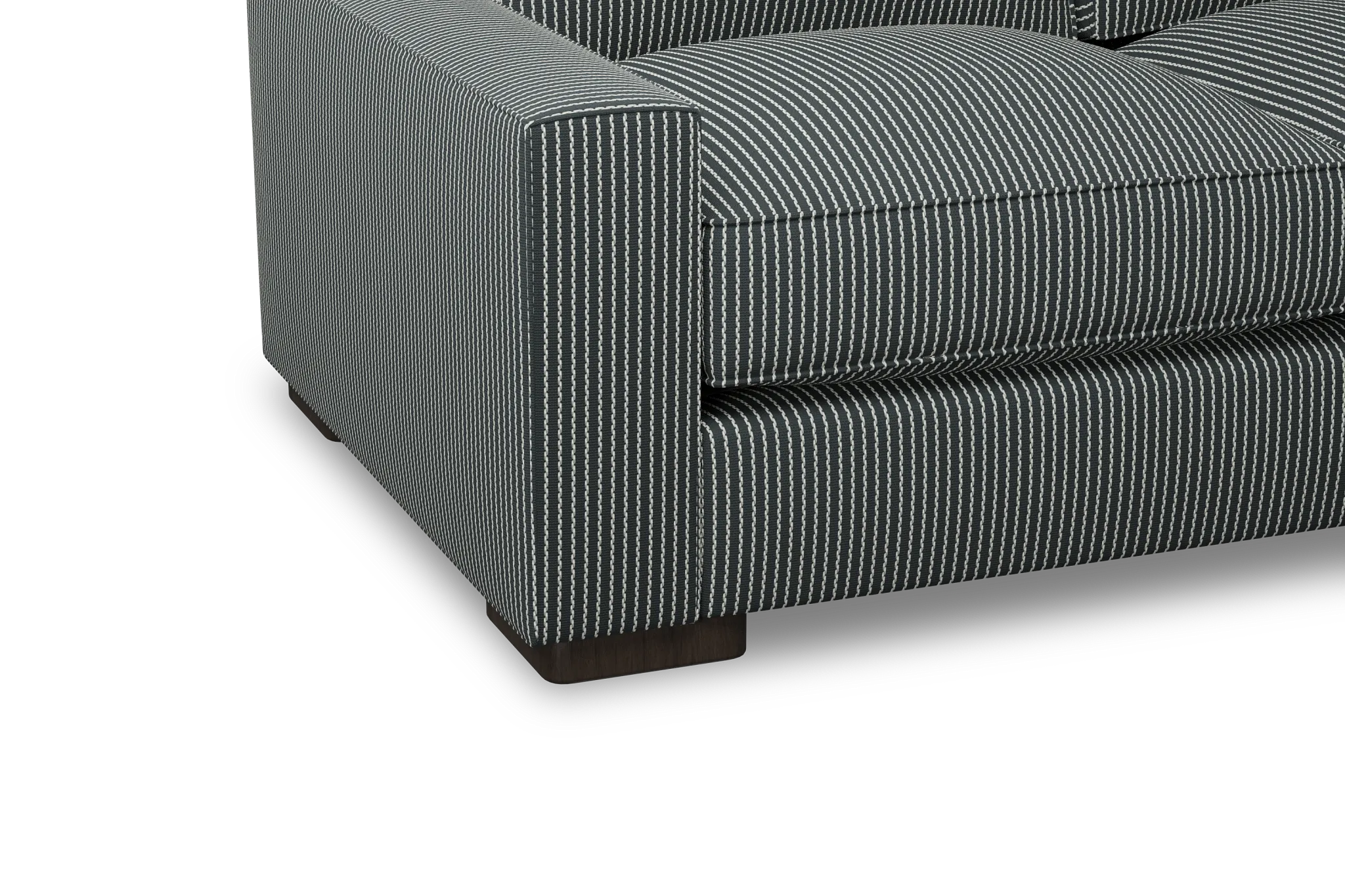 Edgewater Lucy Navy Medium Right Chaise Sectional