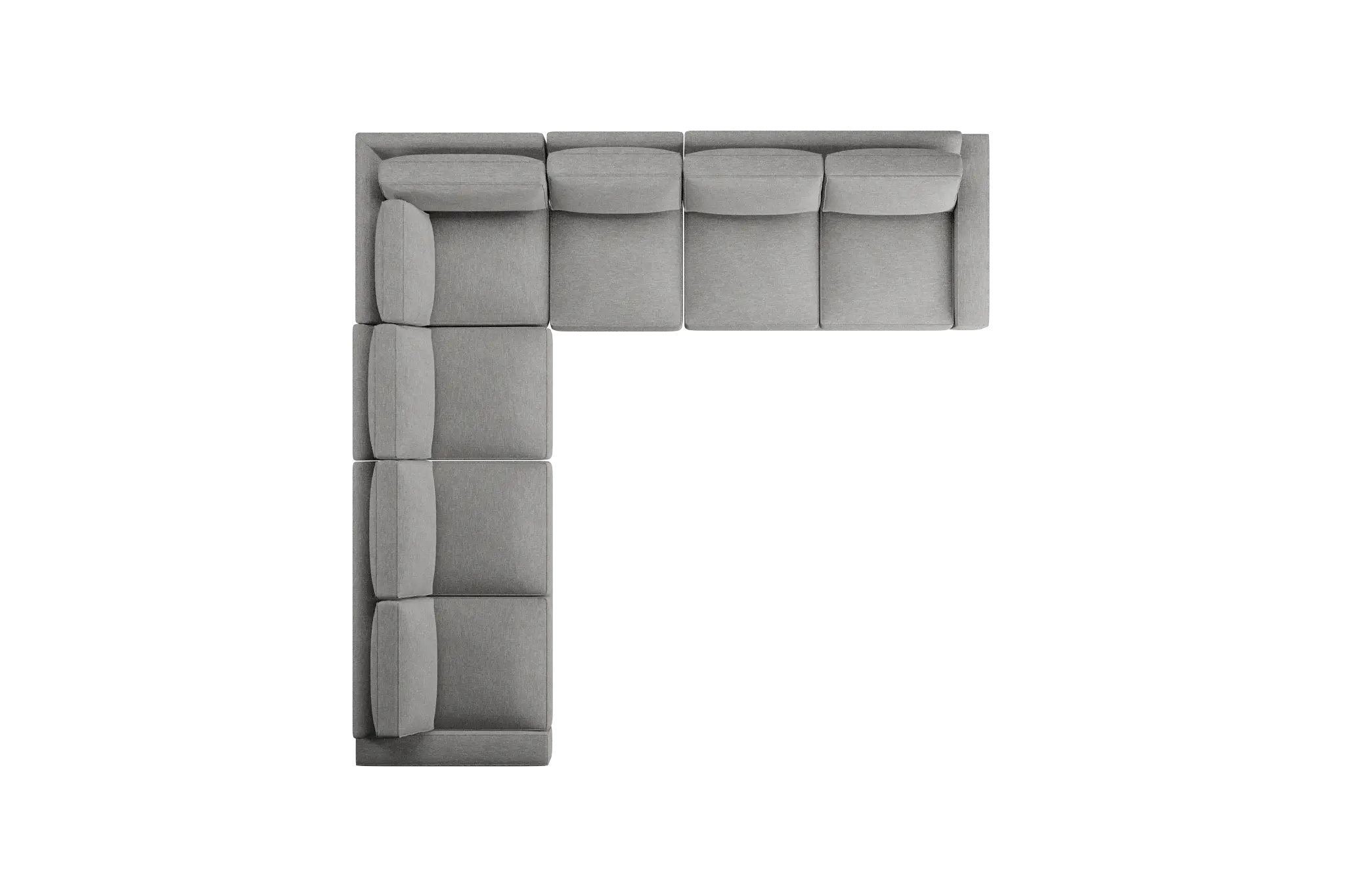 Edgewater Victory Gray Large Two-arm Sectional Edgewater Victory Gray Large Two-arm Sectional