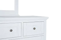 Heron Cove White Dresser & Mirror