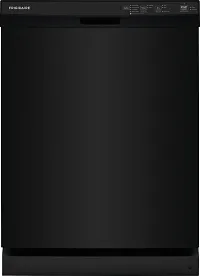 Frigidaire 4314 Series Black 24" Built In Dishwasher
