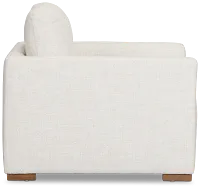 Maeve Light Beige Fabric Chair