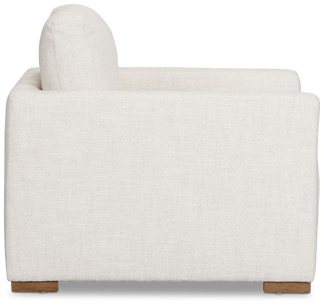 Maeve Light Beige Fabric Chair