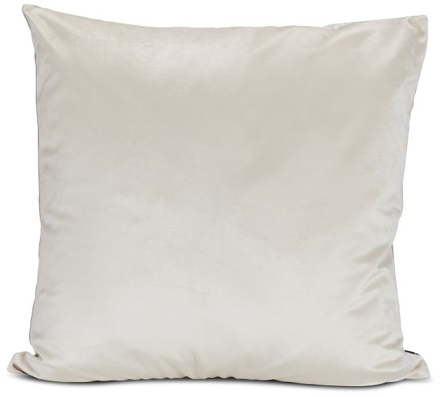 Langston Gray 22" Square Accent Pillow