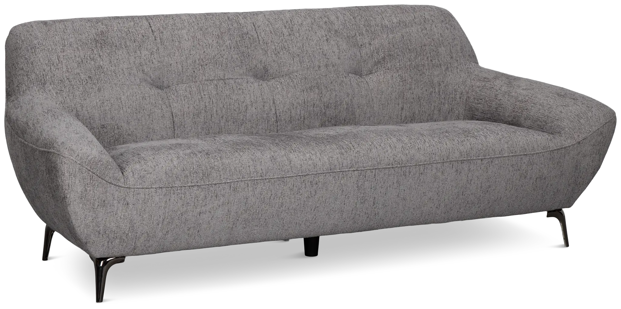 Zoey Dark Gray Fabric Sofa Zoey Dark Gray Fabric Sofa