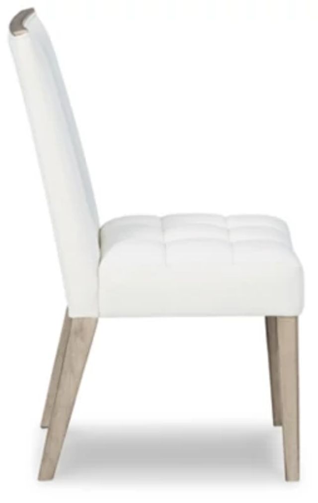 Wendora White Upholstered Side Chair