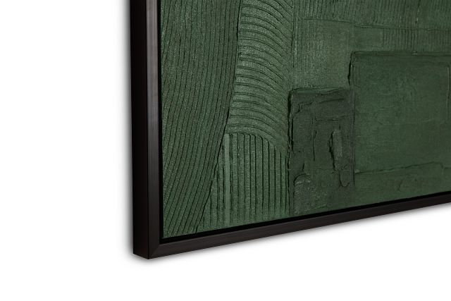 Jaise Green Framed Wall Art