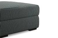 Edgewater Lucy Navy Ottoman