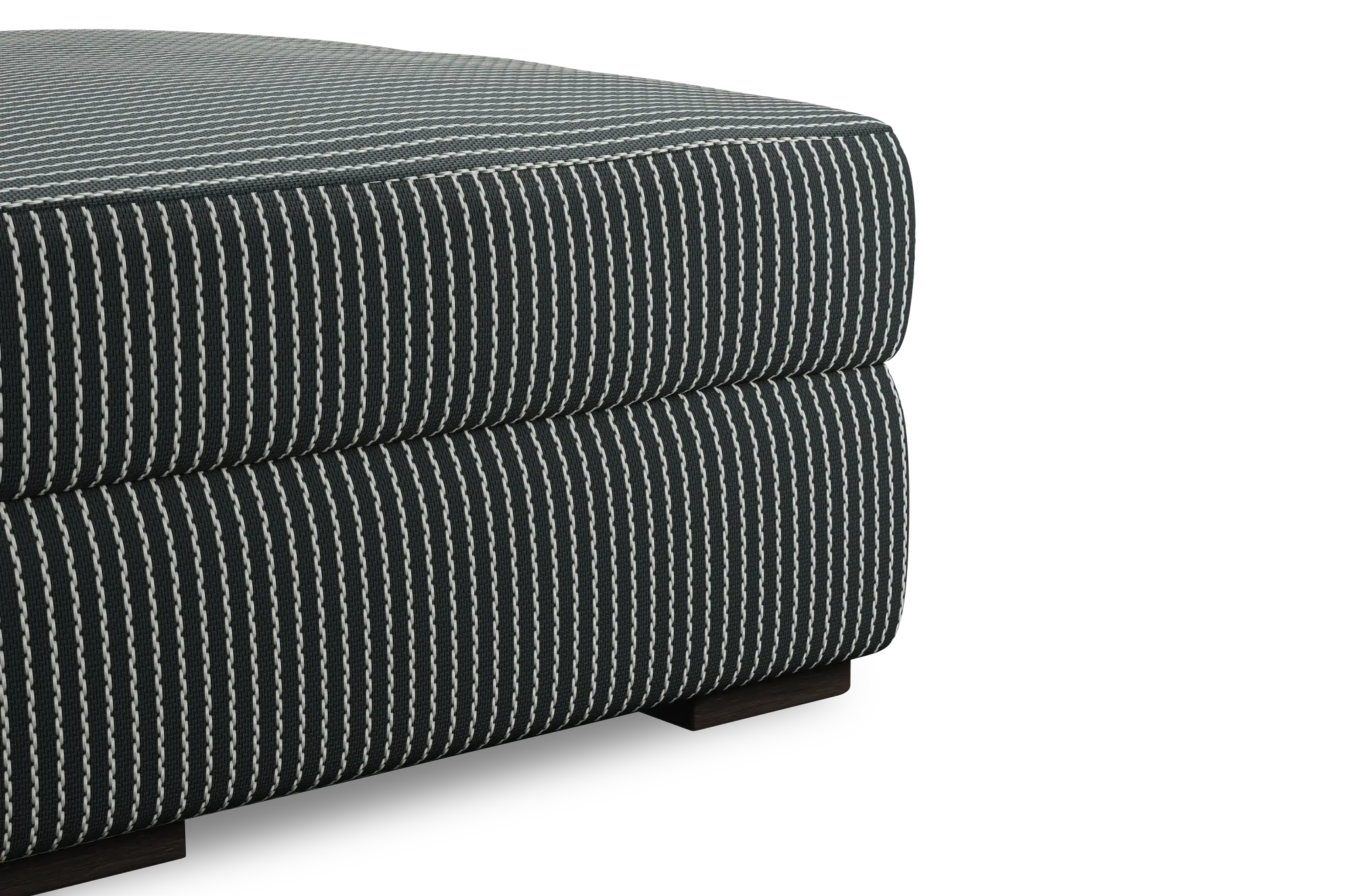 Edgewater Lucy Navy Ottoman Edgewater Lucy Navy Ottoman