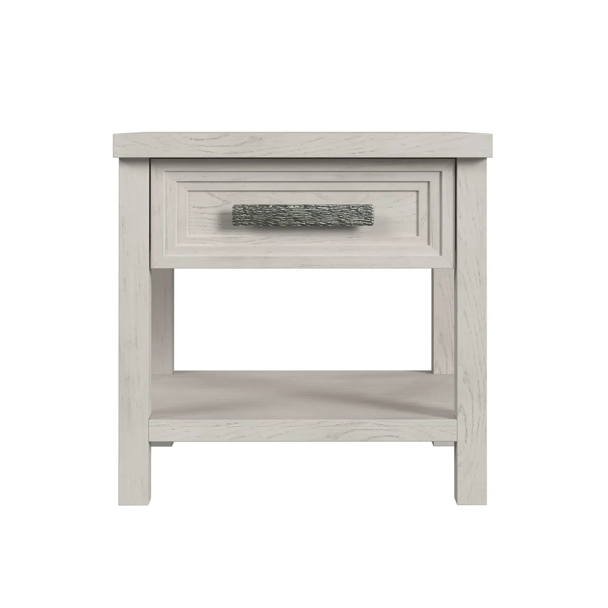 Sansa White Square End Table Sansa White Square End Table