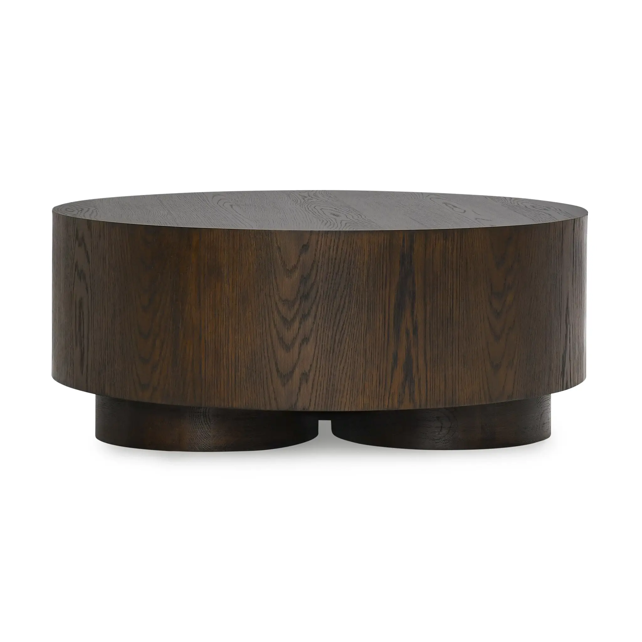 Towns Dark Tone Round Coffee Table Towns Dark Tone Round Coffee Table