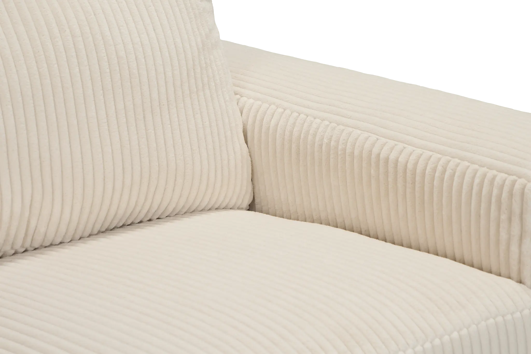 Charlie Ivory Fabric Loveseat Charlie Ivory Fabric Loveseat