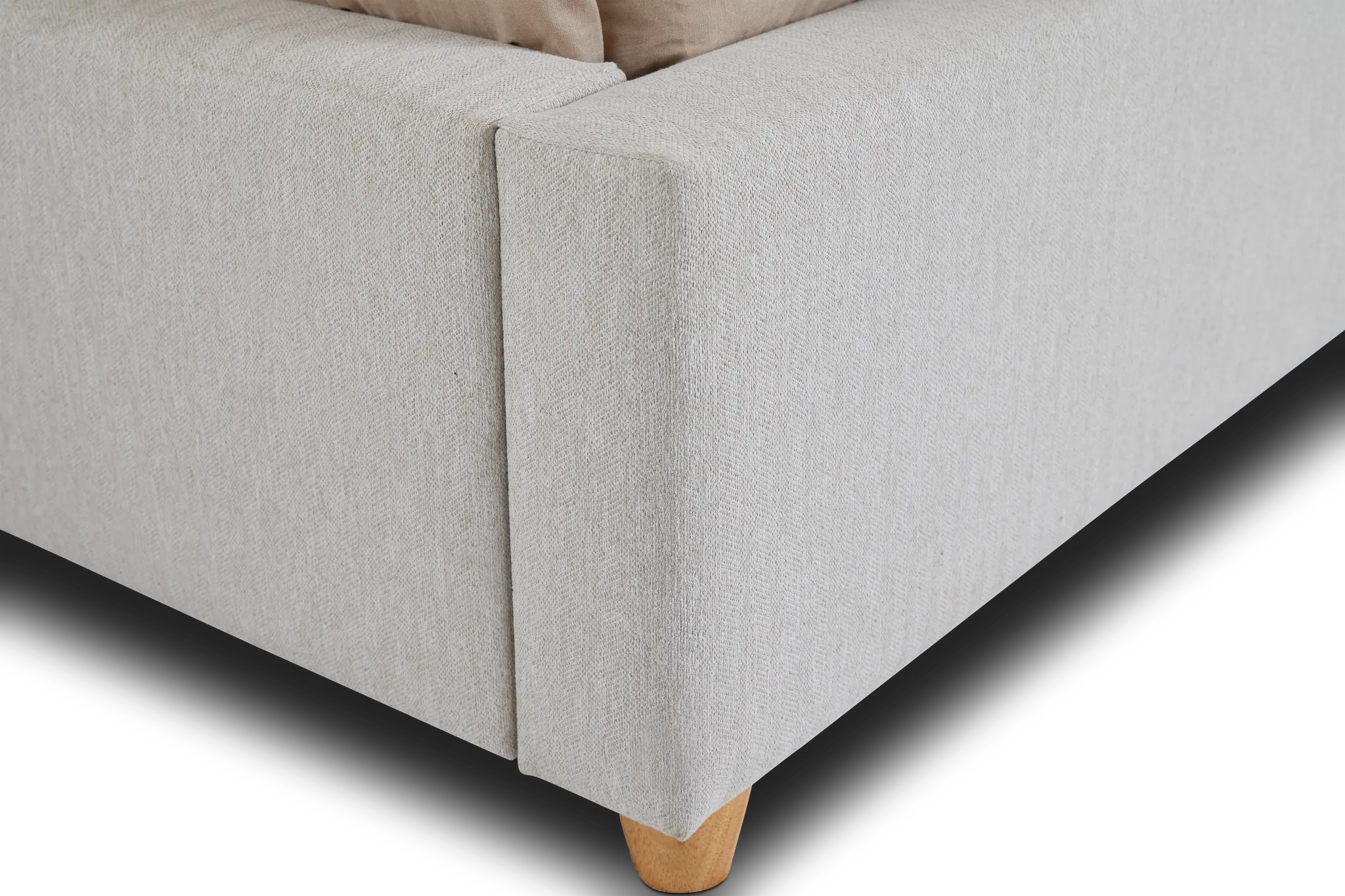Chelsea Light Beige Uph Platform Bed Chelsea Light Beige Uph Platform Bed