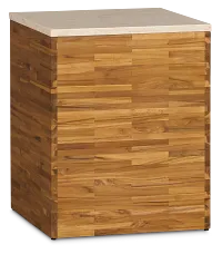 Haven Mid Tone Square End Table