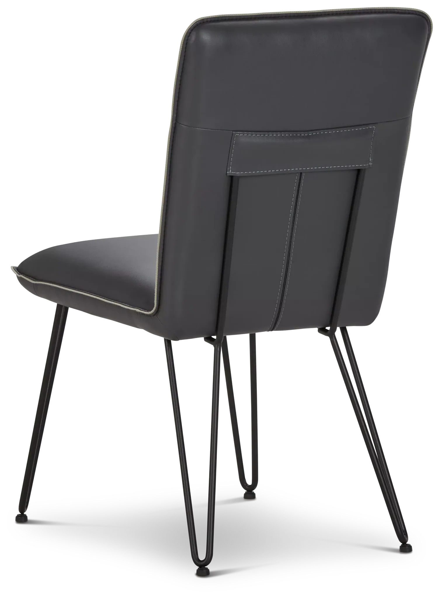 Demi Dark Gray Upholstered Side Chair