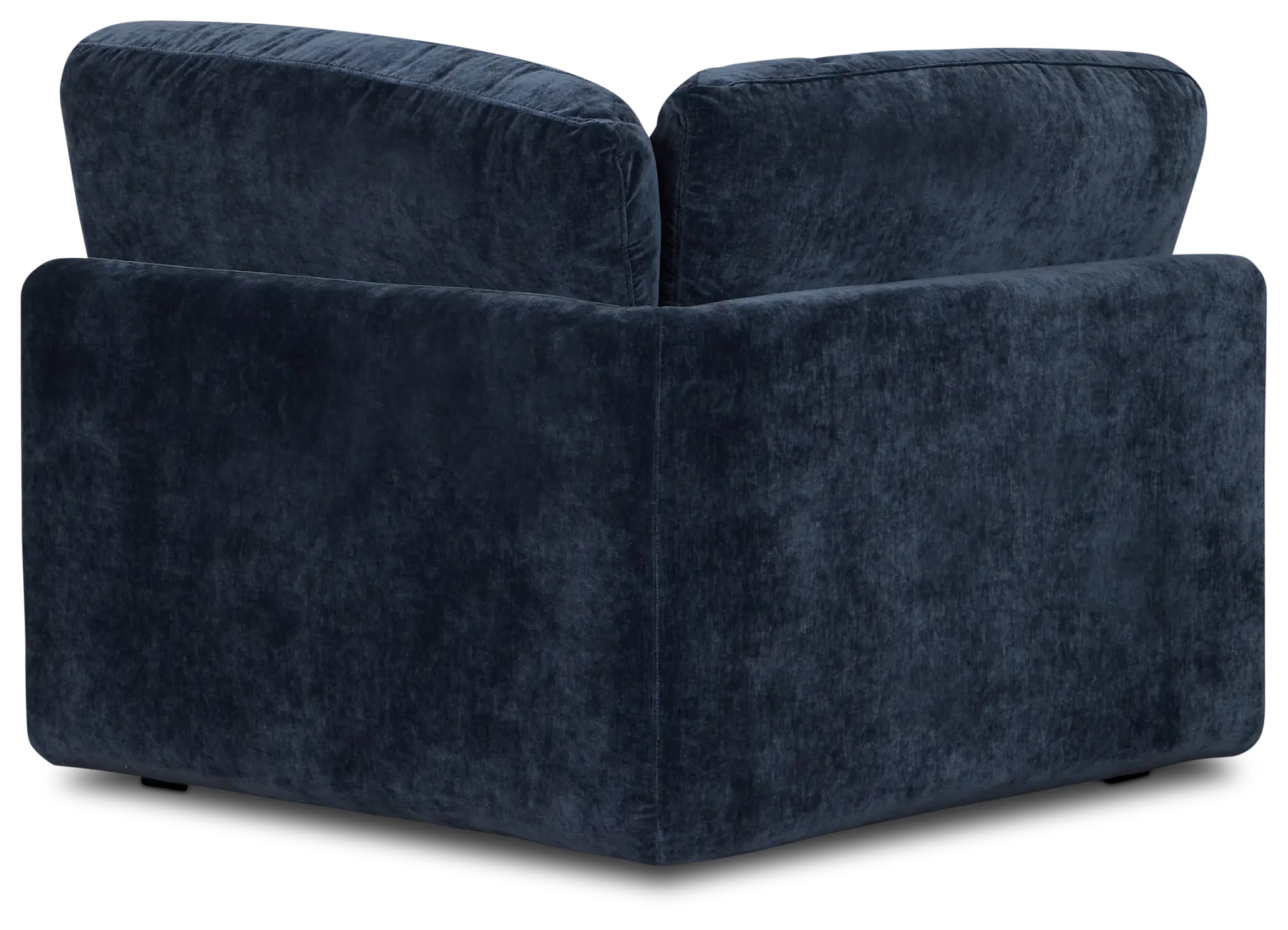Jules Dark Blue Velvet Wedge Jules Dark Blue Velvet Wedge