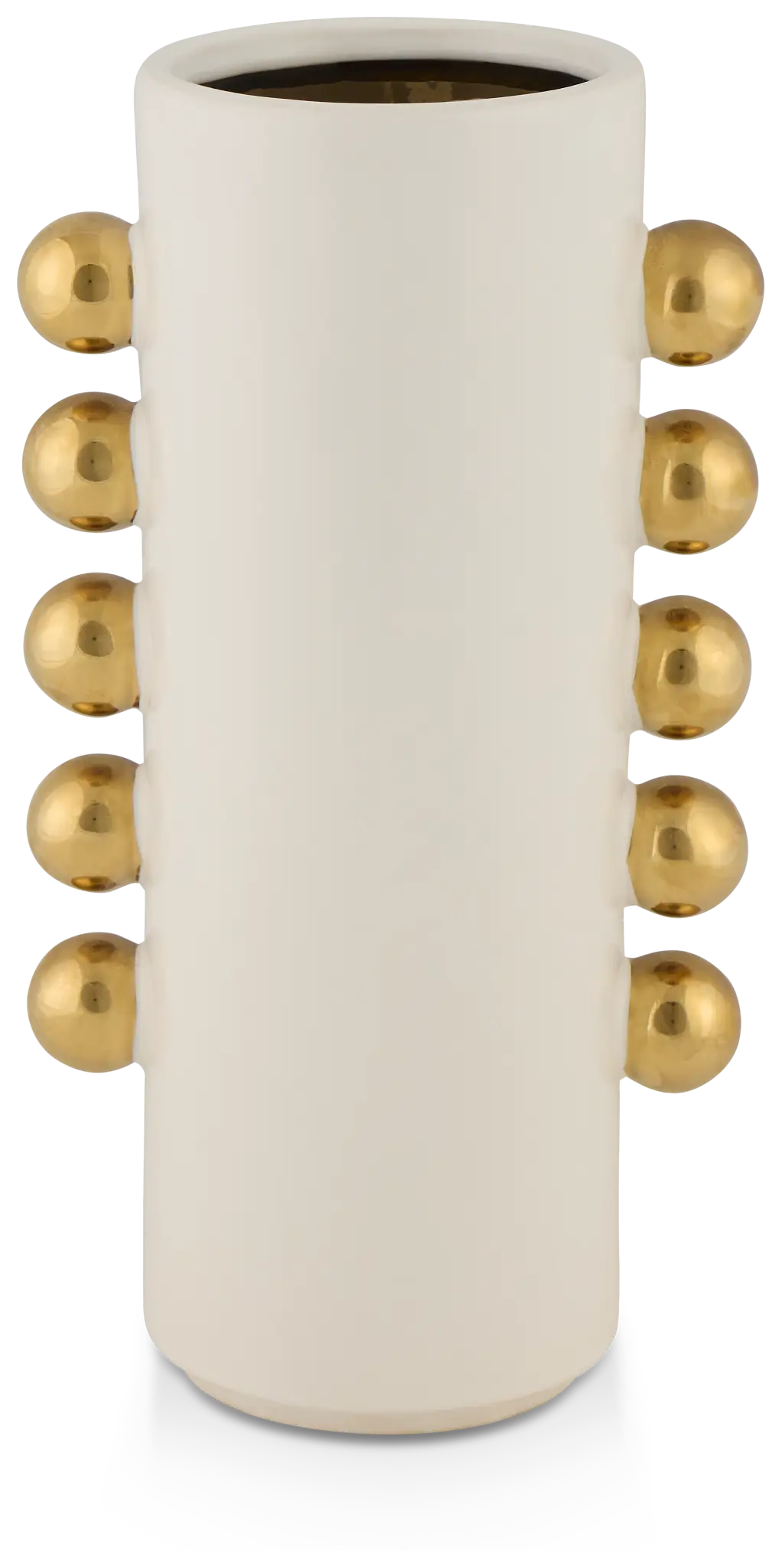 Knobs White Large Vase Knobs White Large Vase