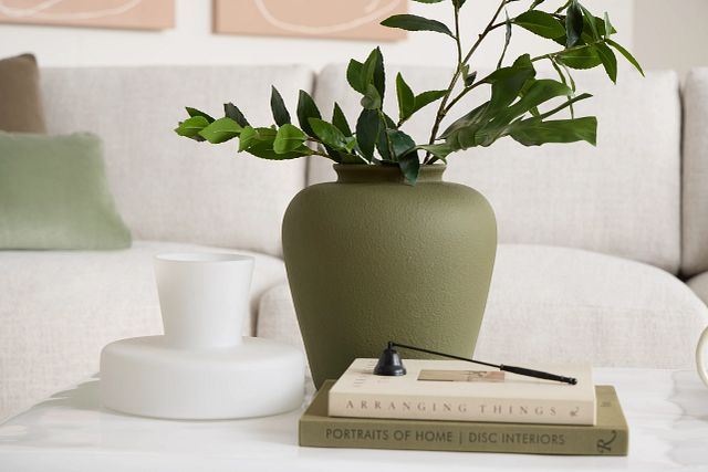 Ceres Dark Green Medium Vase