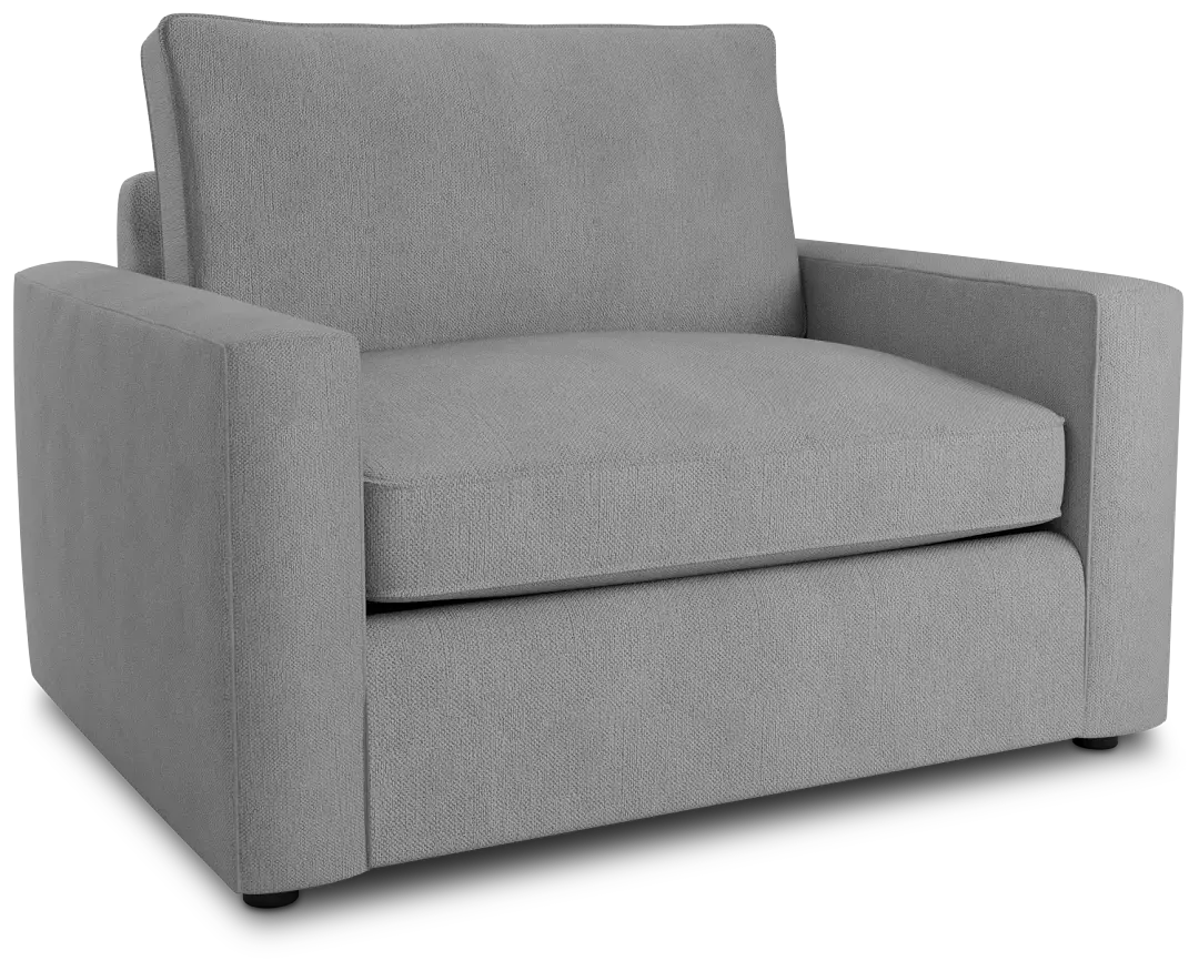 Siesta Revenue White Fabric Cooling Memory Foam Sleeper Siesta Revenue White Fabric Cooling Memory Foam Sleeper