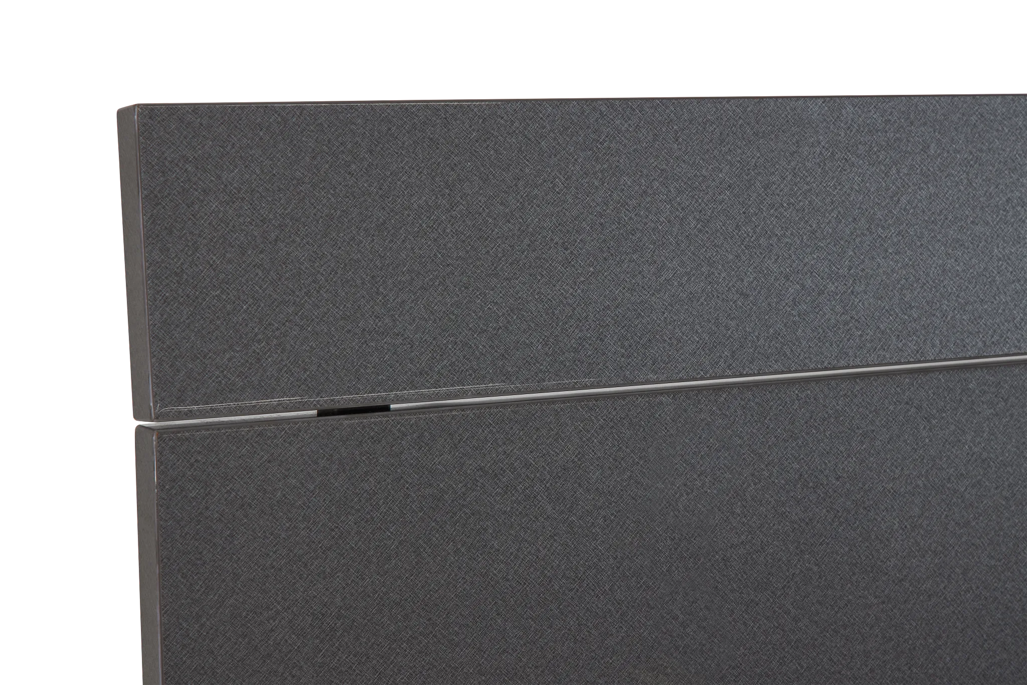 Oslo Gray Platform Bed