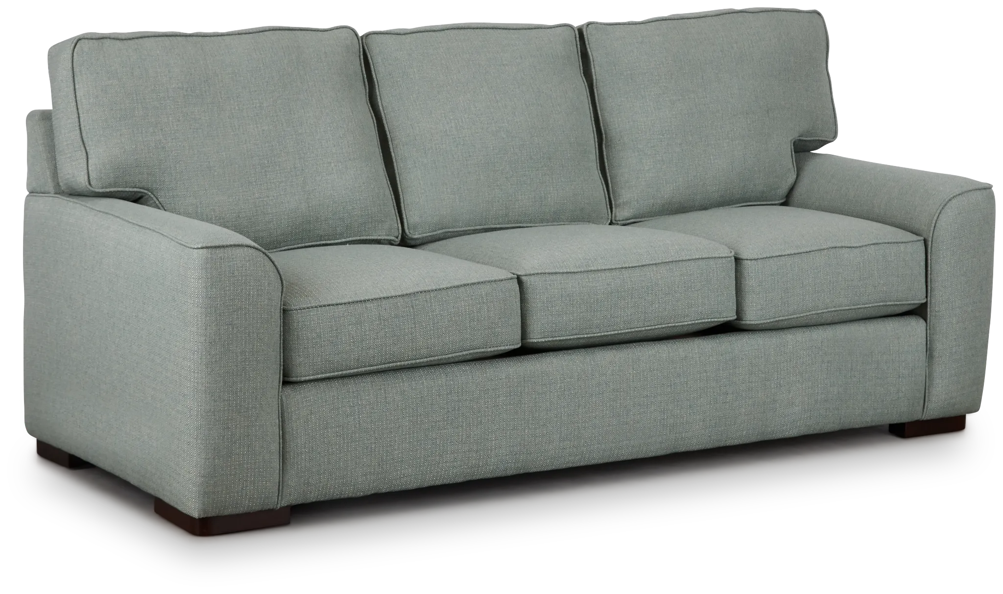 Austin Green Fabric Sofa