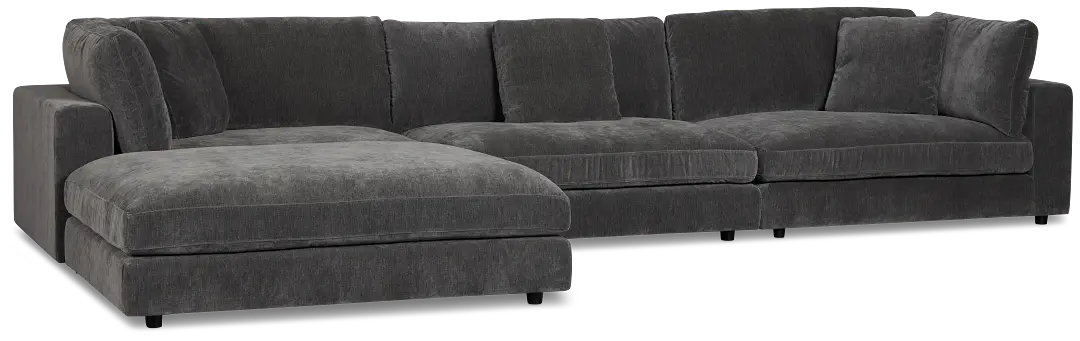 Lounge Dark Gray Small Chaise Sectional Lounge Dark Gray Small Chaise Sectional