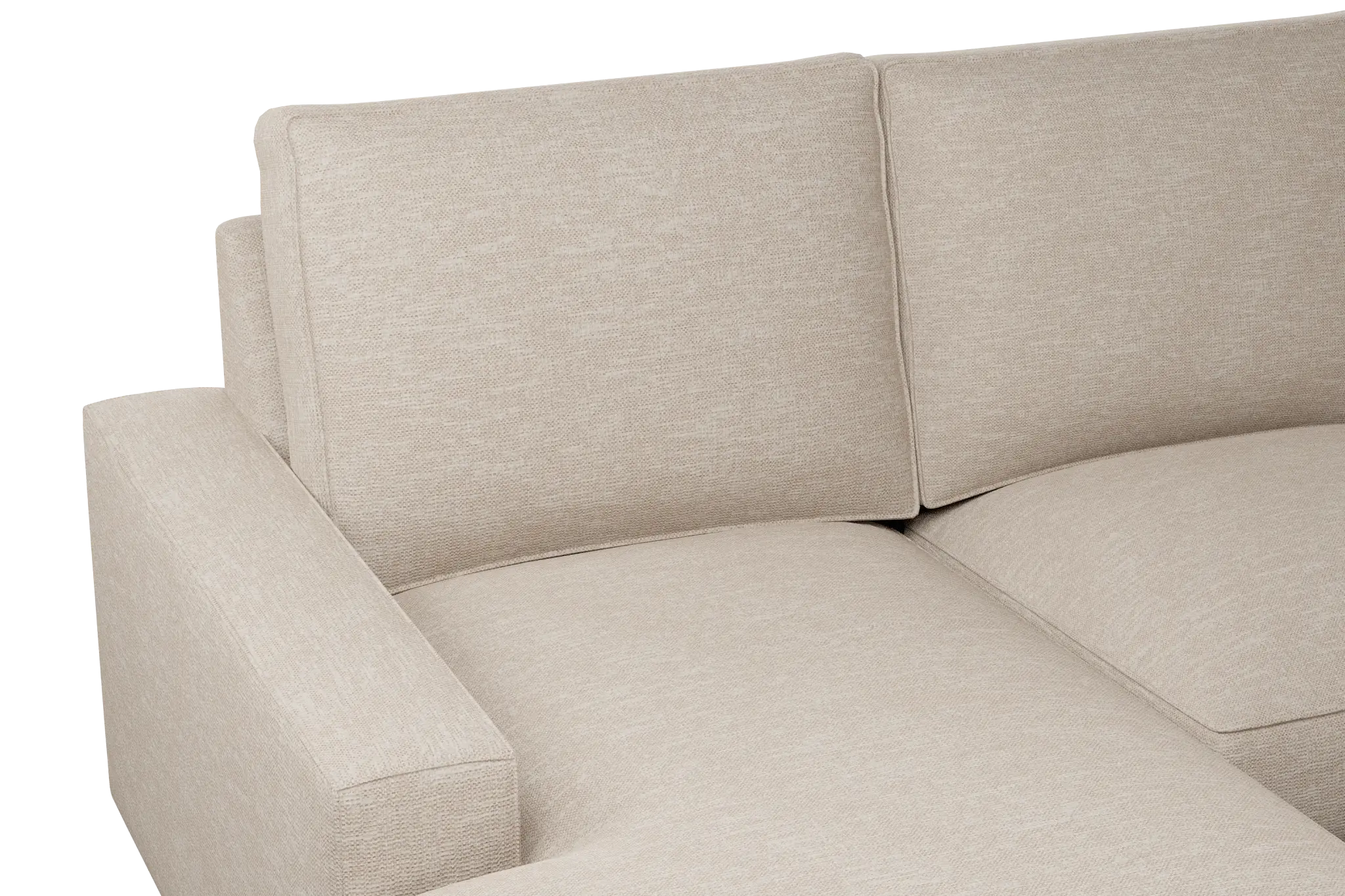 Edgewater Victory Taupe Large Left Chaise Sectional Edgewater Victory Taupe Large Left Chaise Sectional