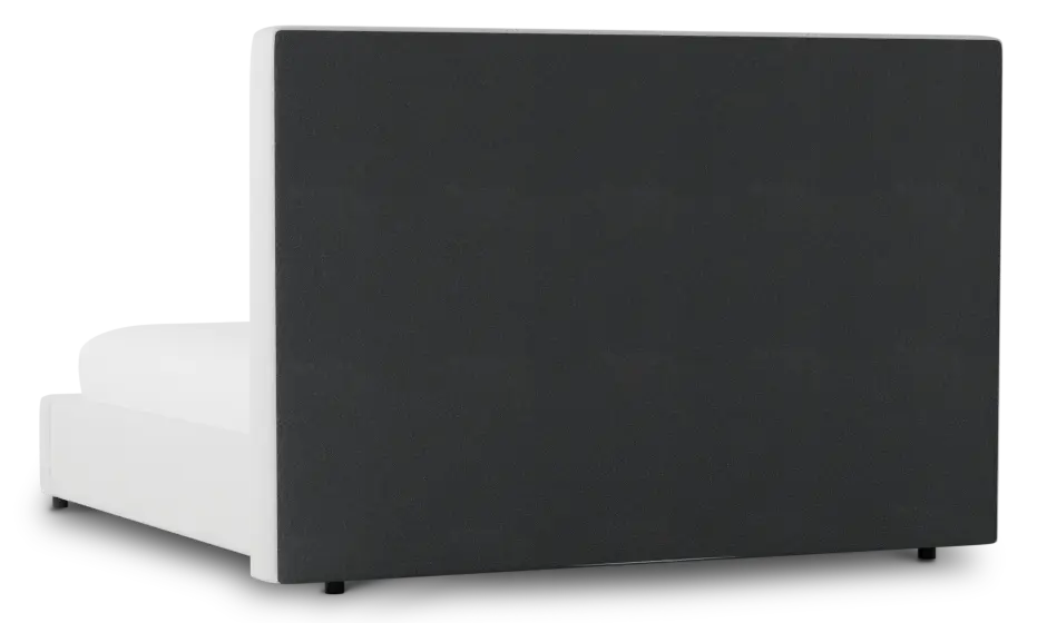 Grayton Elite Ivory 54" Upholstered Platform Bed Grayton Elite Ivory 54" Upholstered Platform Bed