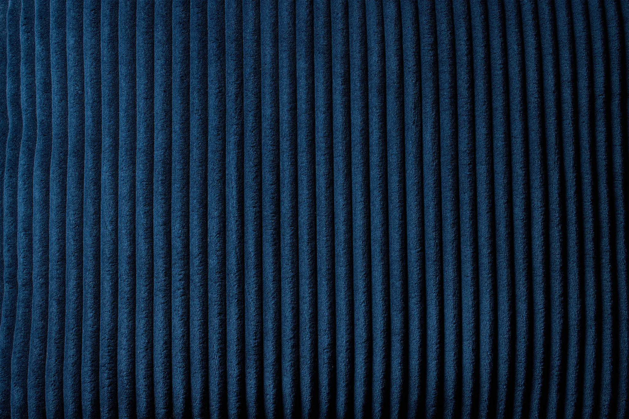 Charlie Dark Blue Fabric Sofa