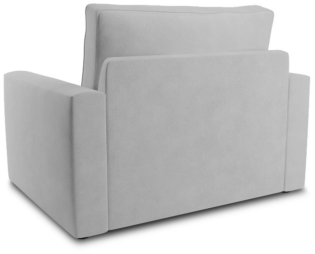Siesta Peyton White Fabric Memory Foam Sleeper
