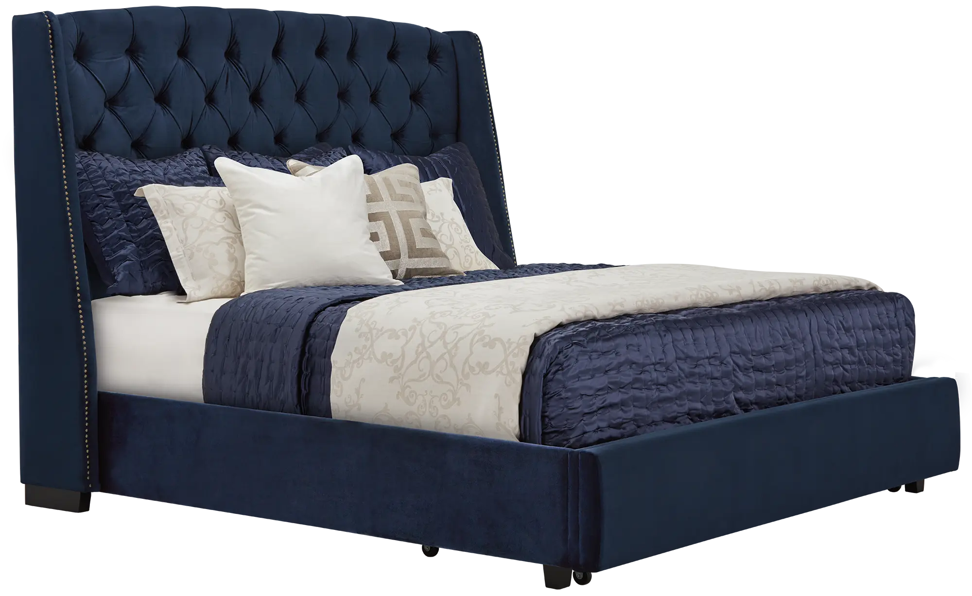 Raven Dark Blue Uph Platform Storage Bed Raven Dark Blue Uph Platform Storage Bed