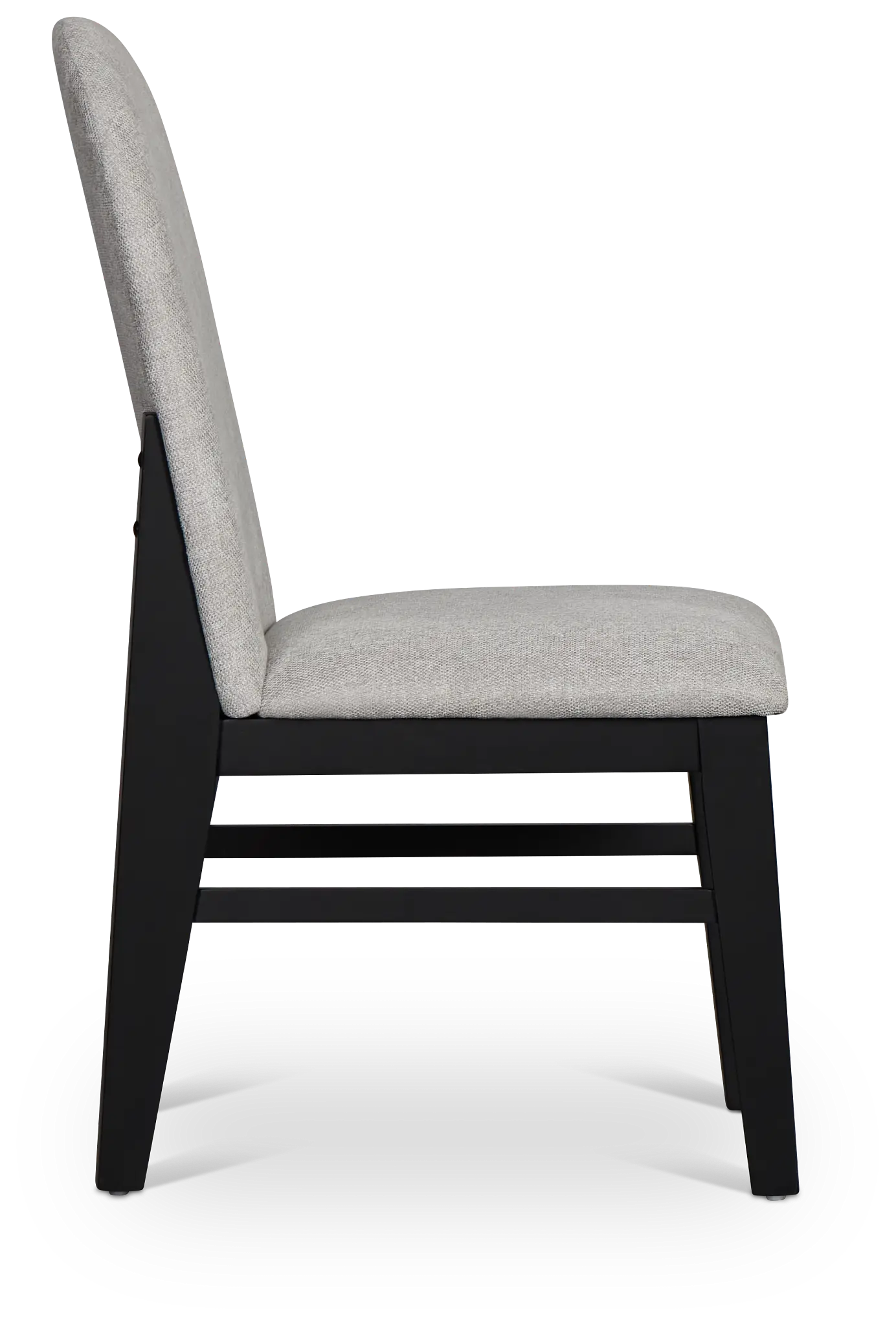 Palisades Black Upholstered Side Chair Palisades Black Upholstered Side Chair