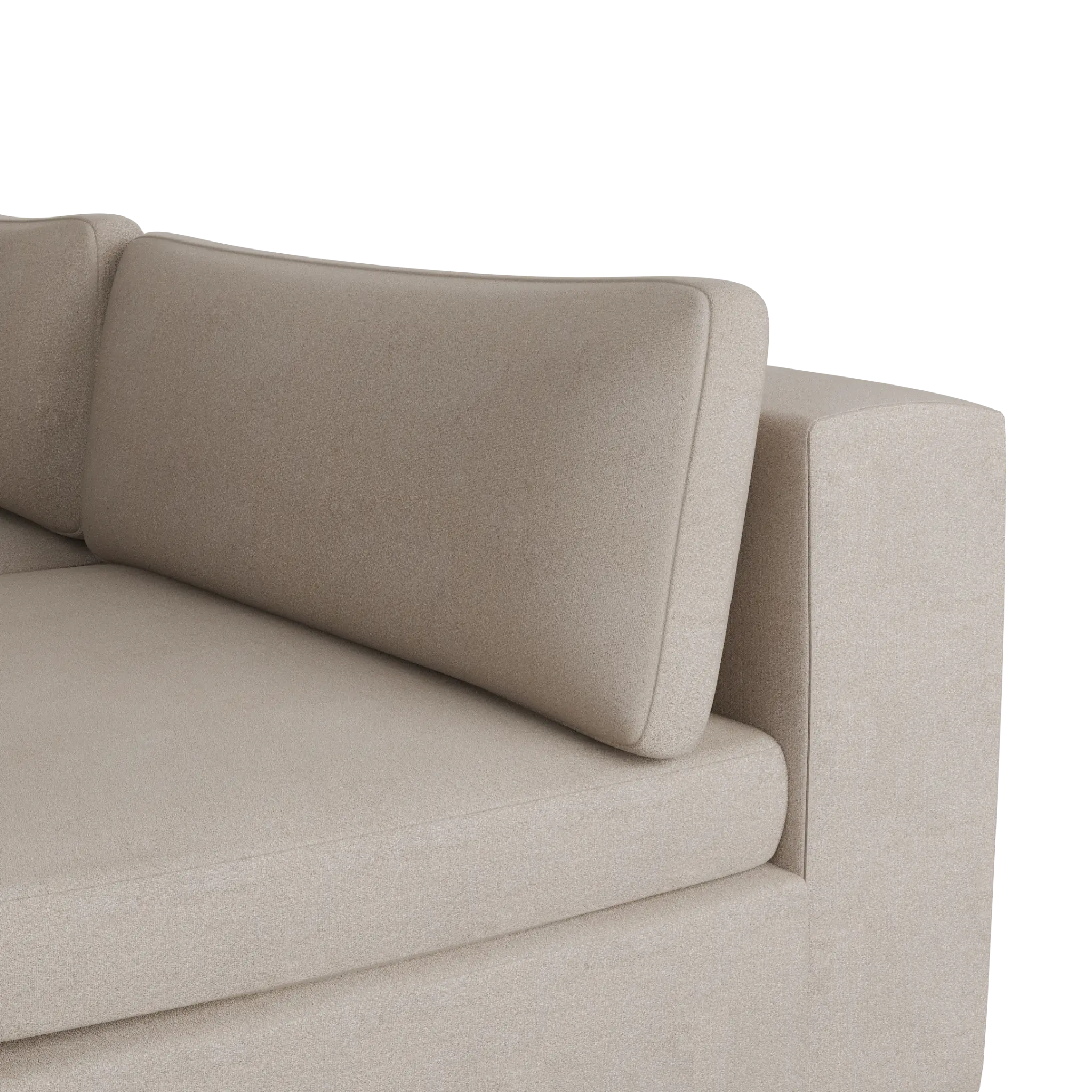 Destin Sutton Beige Fabric 6-piece Pit Sectional Destin Sutton Beige Fabric 6-piece Pit Sectional