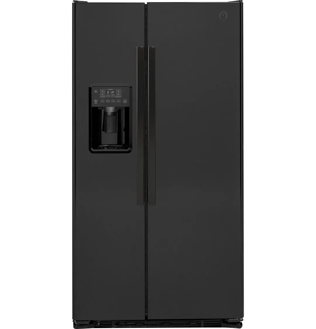 Ge Profile 22 Series Black Side By Side Refrigerator