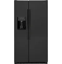 Ge Profile 22 Series Black Side By Side Refrigerator