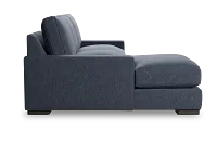 Edgewater Maguire Blue Left Chaise Sectional