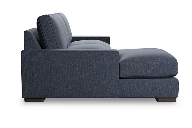 Edgewater Maguire Blue Left Chaise Sectional