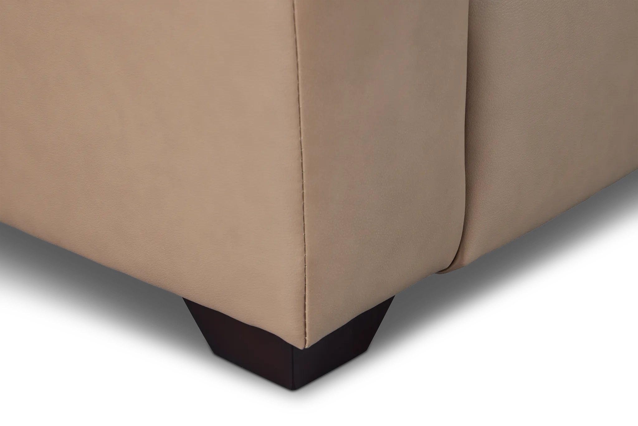 Lane Taupe Lthr/vinyl Sofa